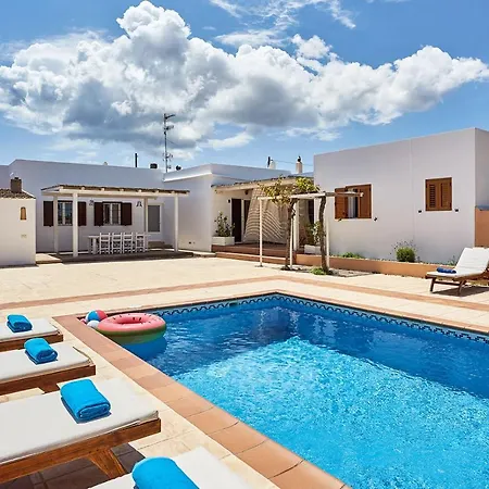 Villa V Es Pujols Formentera Rustick Exterior foto