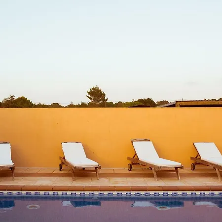 Villa V Es Pujols Formentera Rustick Exterior foto